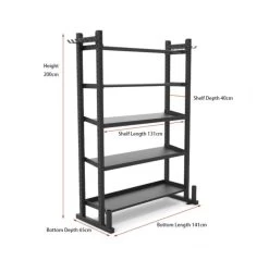 Modular 5 Tier Storage Rack 7 Modular 5 Tier Storage Rack -Fitness Equipment Store image 2c039551 64ed 42d6 af9b be6da4be1168