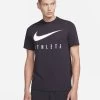 Nike Swoosh Athlete T-Shirt Black/White 1 Nike Swoosh Athlete T-Shirt Black/White -Fitness Equipment Store image 2ce9cdaa f8a1 4b25 b8c2 e70bbea3557a