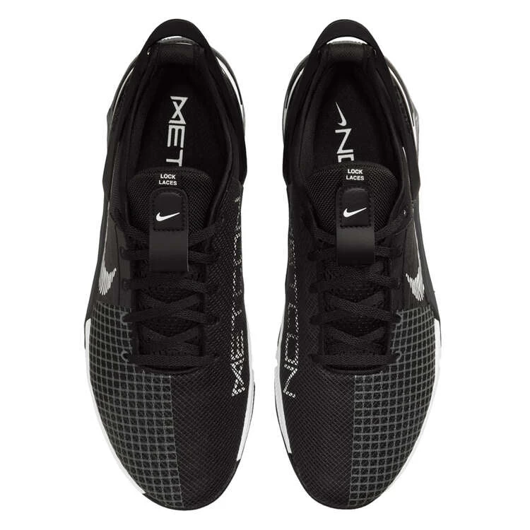 Nike Metcon 8 FlyEase Mens Training Shoes - Black/Dark Smoke Grey/White 6 Nike Metcon 8 FlyEase Mens Training Shoes - Black/Dark Smoke Grey/White - Image 4