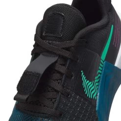 Nike Metcon 8 Women’s Training Shoes - Black/Green Glow/Valerian Blue -Fitness Equipment Store image 331e0c90 ff14 4b09 a411 29bad3504089
