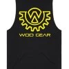 Wod Gear Men's Muscle Tank Black/Yellow
