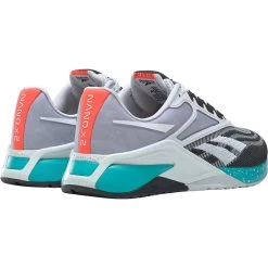 Reebok Nano X2 Women's Trainers - White/Black/Pure Grey/Teal -Fitness Equipment Store image 955e9ead 5ead 4979 afc9 3b4f067440c0