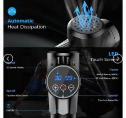 Physio Pro Elite Massage Gun 15 Physio Pro Elite Massage Gun -Fitness Equipment Store image 98a8a42f 9aef 4425 8b77 3574be8fc39b