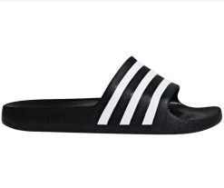 Adidas Aqua Slides Unisex - Core Black/White