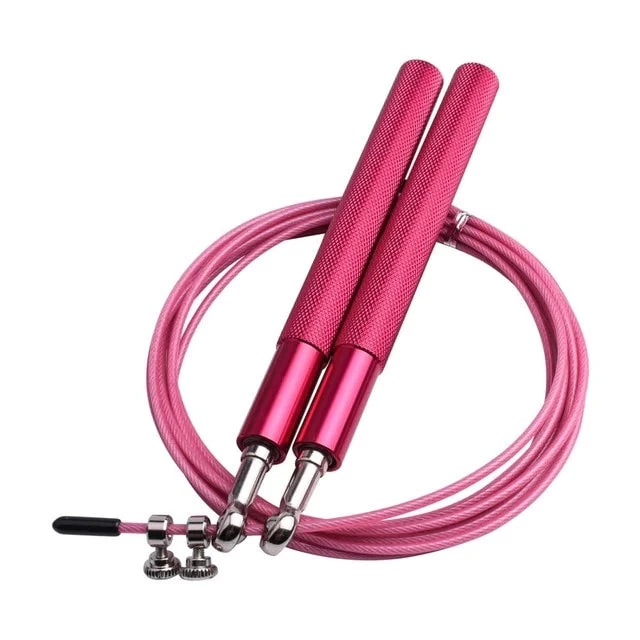 R1 UltraLite Alloy Speed Rope Pink 3 R1 UltraLite Alloy Speed Rope Pink