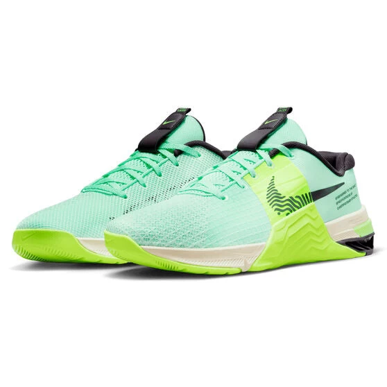 Nike Metcon 8 Men's Training Shoes - Mint Foam/Volt/Ghost Green/Cave Purple 5 Nike Metcon 8 Men's Training Shoes - Mint Foam/Volt/Ghost Green/Cave Purple - Image 3