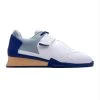 Velaasa Strake Unisex Weightllifting Shoes - White/Navy Blue -Fitness Equipment Store image c27320c1 c933 4e35 a104 9b748c1e1a93