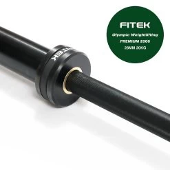 FITEK 100kg Bumper Plate Set + 20Kg Black Elite Barbell + Lock Collars -Fitness Equipment Store image d605ae11 9a8a 4e42 bdbb cc7ef9feaecc