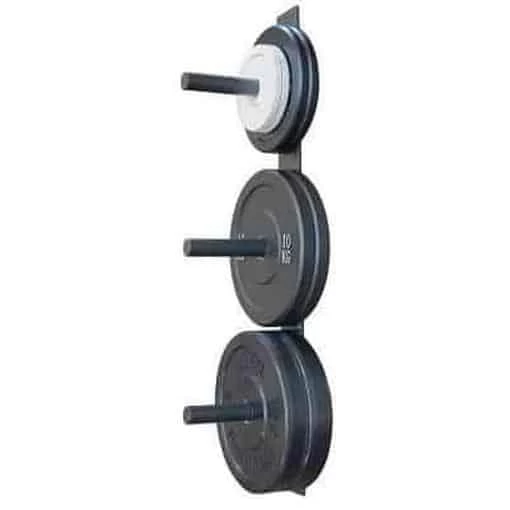 Wall Mounted Bumper Plate Storage Tree 3 Wall Mounted Bumper Plate Storage Tree