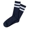 1RM Crew Socks - Navy/White Stripes