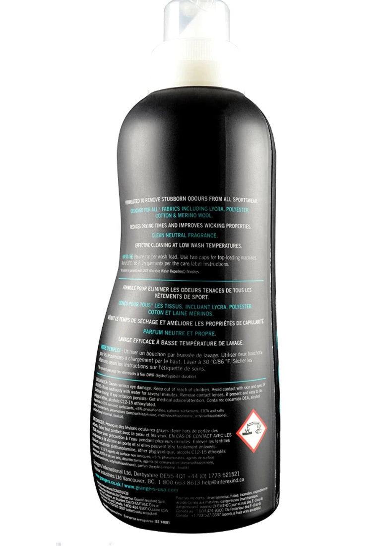 Grangers Activewear Wash 750ml 4 Grangers Activewear Wash 750ml - Image 2