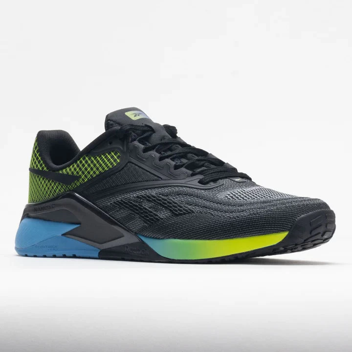 Reebok Nano X2 Men's Trainers - Core Black/Essential Blue/Acid Yellow 5 Reebok Nano X2 Men's Trainers - Core Black/Essential Blue/Acid Yellow - Image 3