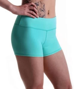Tough Mode Women's Wod Shorts - Turquoise -Fitness Equipment Store image e4b334a2 5167 4395 905d 3530dead8323