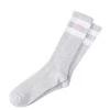 1RM Crew Socks - Grey/White Stripes Donut