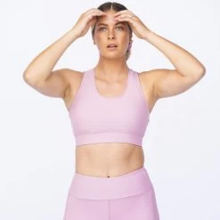BSC Women's Luxe Crop Top - Rose Quartz