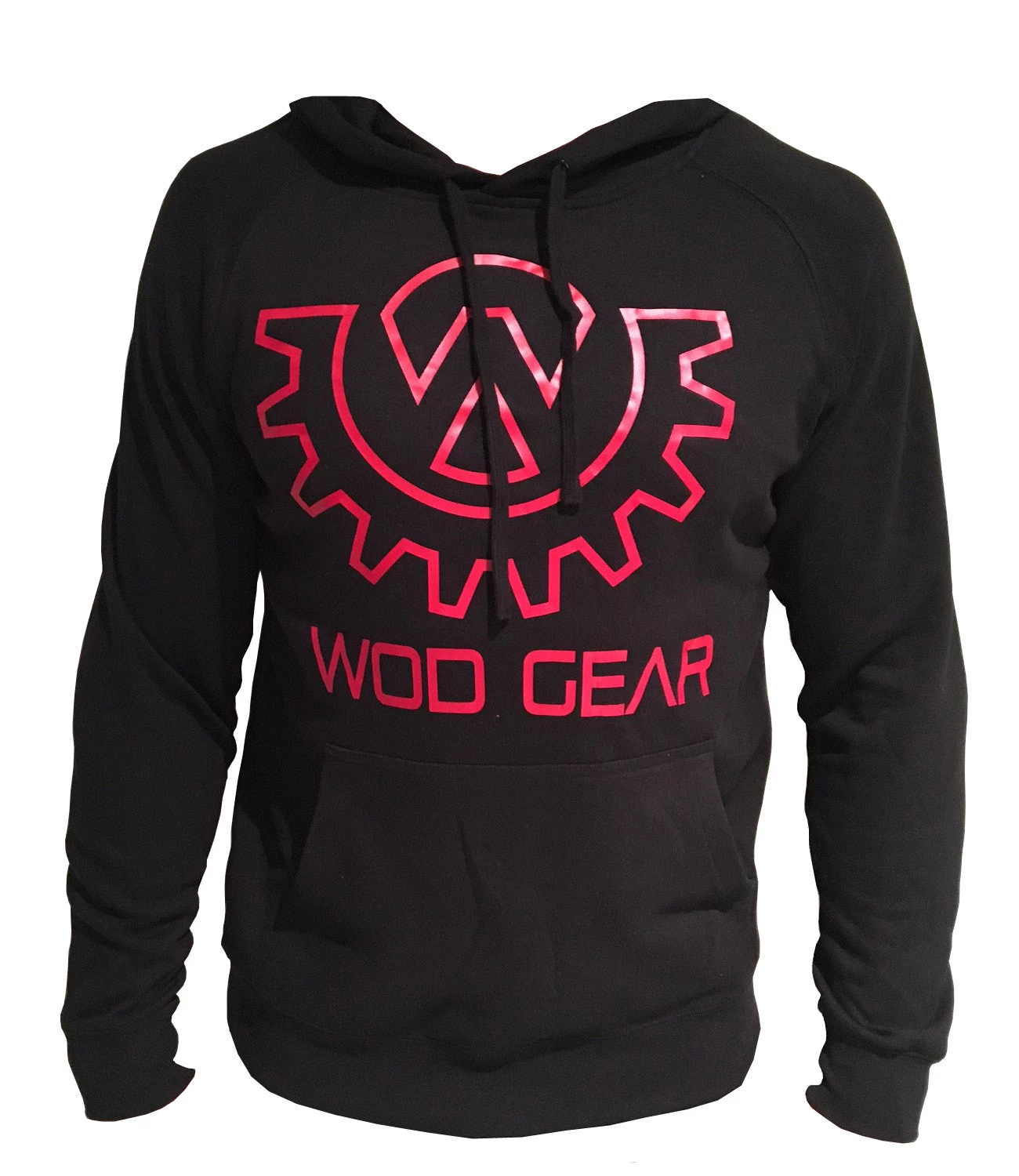 Wod Gear Hoody Black/Red 3 Wod Gear Hoody Black/Red