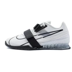Nike Romaleos 4 Unisex Weightlifting Shoes - White/White/Black 15 Nike Romaleos 4 Unisex Weightlifting Shoes - White/White/Black -Fitness Equipment Store nike romaleos 4 weightlifting shoe 1