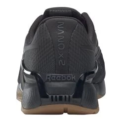 Reebok Nano X2 Men's Trainers - Core Black/ Pure Grey/ Reebok Rubber Gum -Fitness Equipment Store reebok nano x2 trainers 3