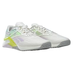 Reebok Nano X2 Women's Trainers - Chalk/Quartz Glow/Acid Yellow -Fitness Equipment Store reebok nano x2 trainers 38