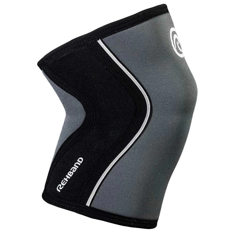 Rehband Rx 7mm Knee Sleeves - Steel Grey (Pair) 4 Rehband Rx 7mm Knee Sleeves - Steel Grey (Pair) - Image 2