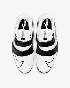 Nike Romaleos 4 Unisex Weightlifting Shoes - White/White/Black 12 Nike Romaleos 4 Unisex Weightlifting Shoes - White/White/Black -Fitness Equipment Store romaleos 4 training shoe f1nCw3 2