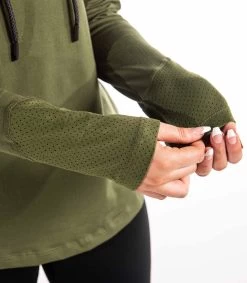 Sycamore Long Sleeve Hoodie 9 Sycamore Long Sleeve Hoodie -Fitness Equipment Store sycamore hoodie chive 3