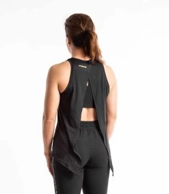 Tie Back Tank -Fitness Equipment Store tie backl tank gold 4