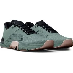 Under Armour Tri Base Reign 4 Men's Training Shoes - Opal Green/Ghost Grey/Black -Fitness Equipment Store under armour tribase reign 4 trainers 2