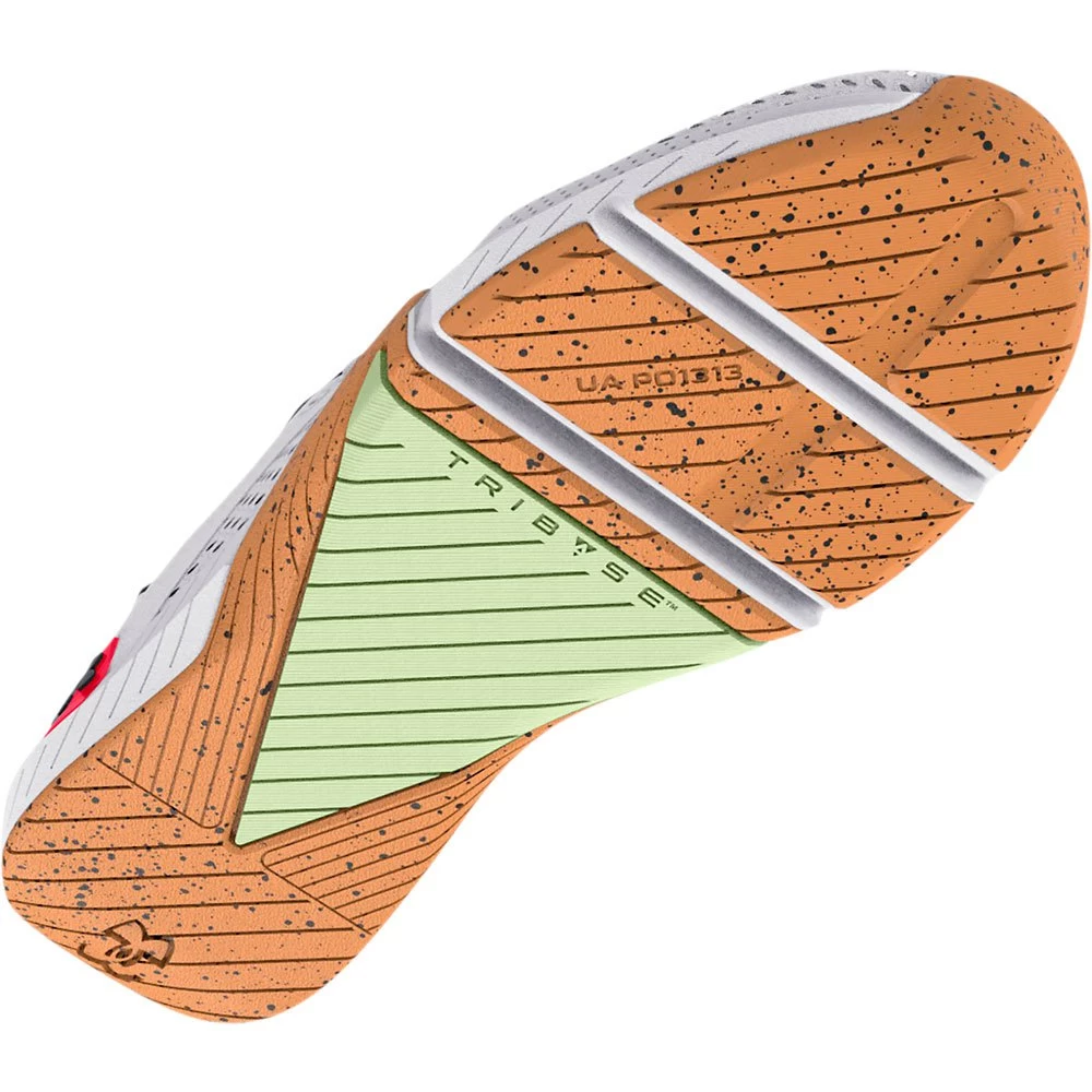 Under Armour Tri Base Reign 4 Men's Training Shoes - Chalk White/Radio Red/Black 7 Under Armour Tri Base Reign 4 Men's Training Shoes - Chalk White/Radio Red/Black - Image 5