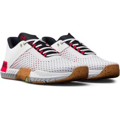 Under Armour Tri Base Reign 4 Men's Training Shoes - Chalk White/Radio Red/Black 9 Under Armour Tri Base Reign 4 Men's Training Shoes - Chalk White/Radio Red/Black -Fitness Equipment Store under armour tribase reign 4 trainers 7